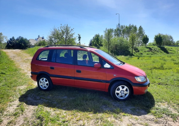 Opel Zafira cena 5700 przebieg: 298500, rok produkcji 2001 z Osieczna małe 46